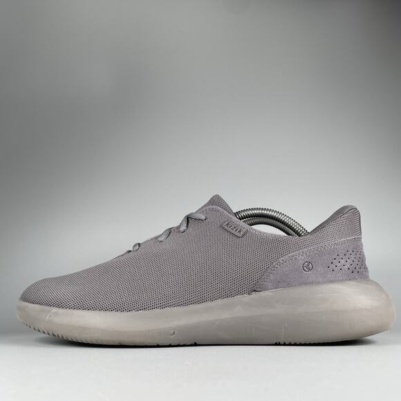 Kizik Other - Kizik Madrid Eco Knit Women's Size 10.5 Wide Grey White Hands Free Sneakers Shoe
